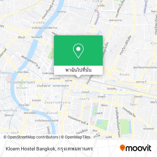 Kloem Hostel Bangkok แผนที่