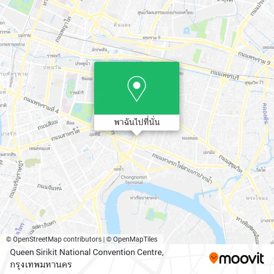 Queen Sirikit National Convention Centre แผนที่