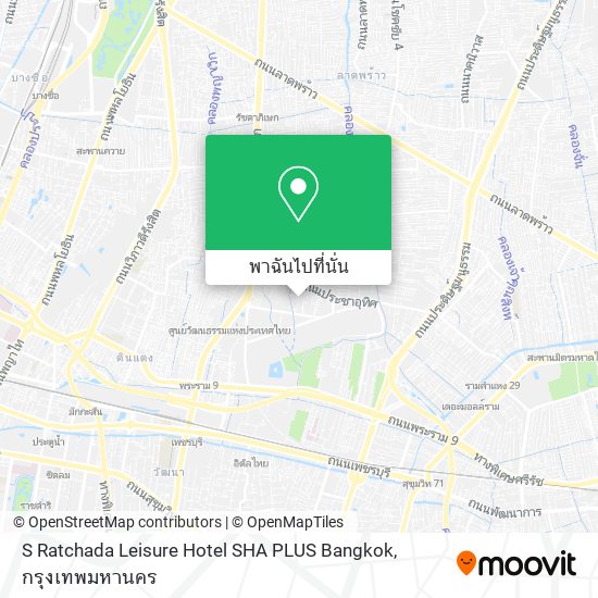 S Ratchada Leisure Hotel SHA PLUS Bangkok แผนที่