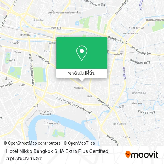 Hotel Nikko Bangkok SHA Extra Plus Certified แผนที่