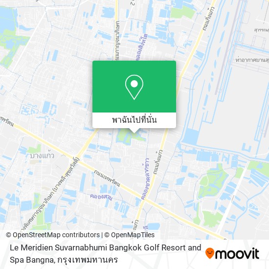 Le Meridien Suvarnabhumi Bangkok Golf Resort and Spa Bangna แผนที่