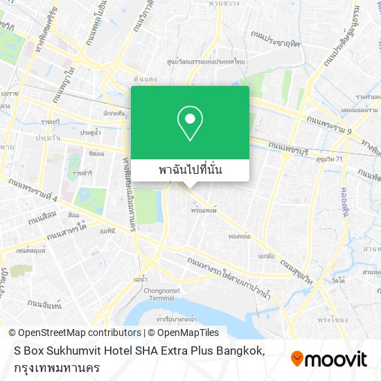 S Box Sukhumvit Hotel SHA Extra Plus Bangkok แผนที่