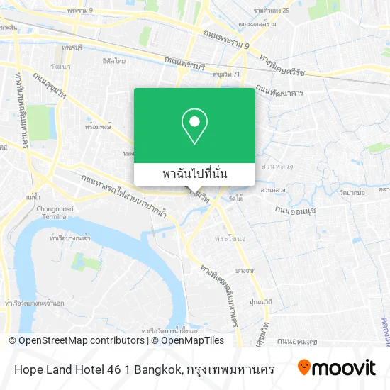 Hope Land Hotel 46 1 Bangkok แผนที่
