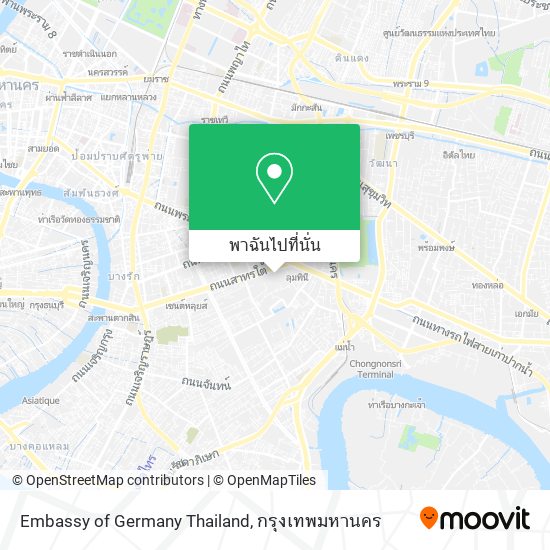 Embassy of Germany Thailand แผนที่