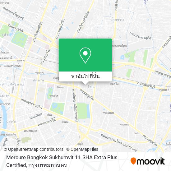 Mercure Bangkok Sukhumvit 11 SHA Extra Plus Certified แผนที่