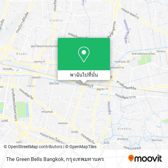 The Green Bells Bangkok แผนที่