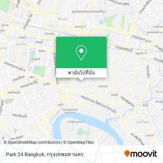 Park 24 Bangkok แผนที่