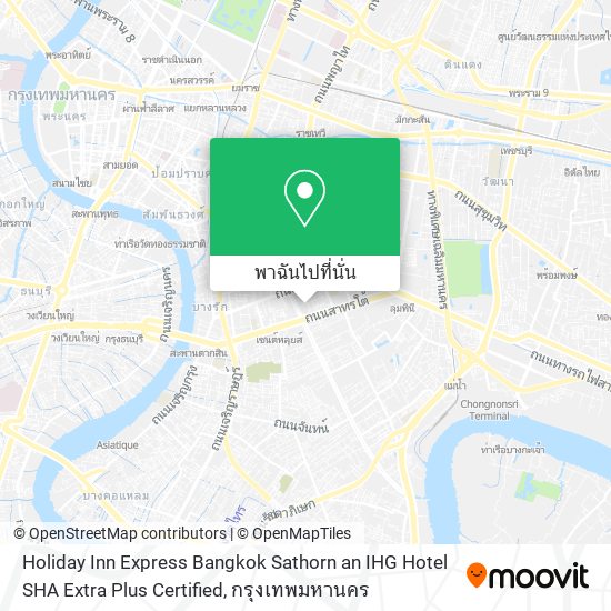 Holiday Inn Express Bangkok Sathorn an IHG Hotel SHA Extra Plus Certified แผนที่