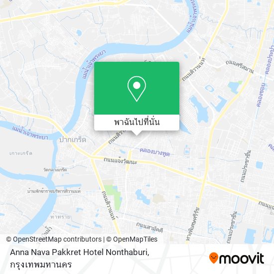 Anna Nava Pakkret Hotel Nonthaburi แผนที่