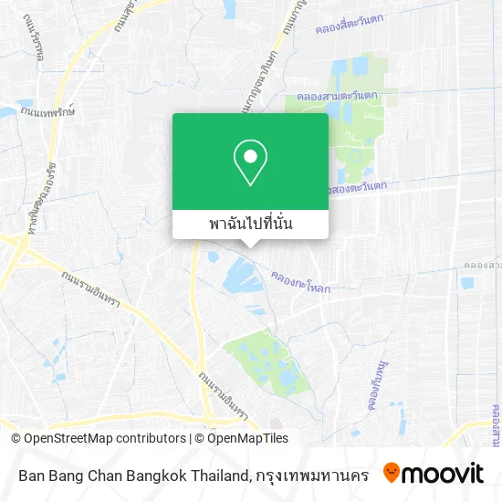 Ban Bang Chan Bangkok Thailand แผนที่