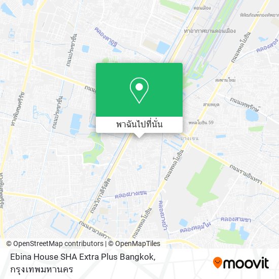 Ebina House SHA Extra Plus Bangkok แผนที่