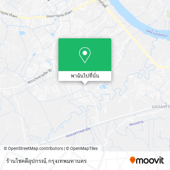 ร้านโชคดีอุปกรณ์ แผนที่