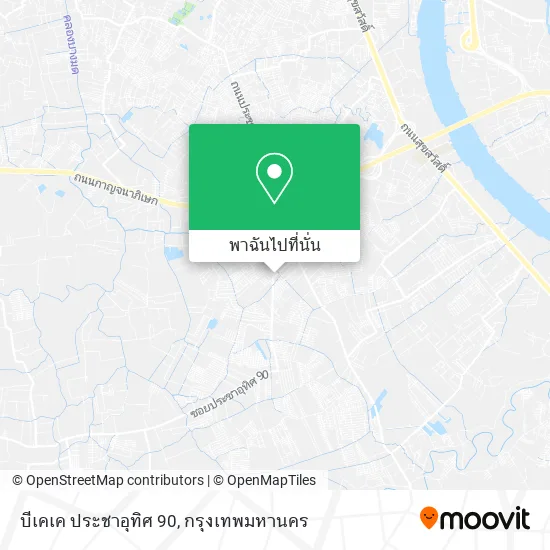 บีเคเค ประชาอุทิศ 90 แผนที่