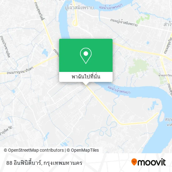 88 อินฟินิตี้บาร์ แผนที่