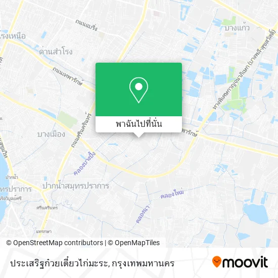 ประเสริฐก๋วยเตี๋ยวไก่มะระ แผนที่
