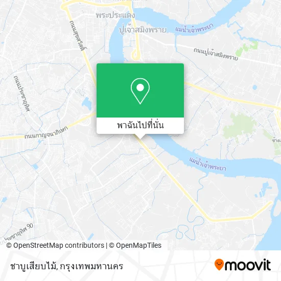 ชาบูเสียบไม้ แผนที่