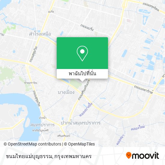 ขนมไทยแม่บุญธรรม แผนที่