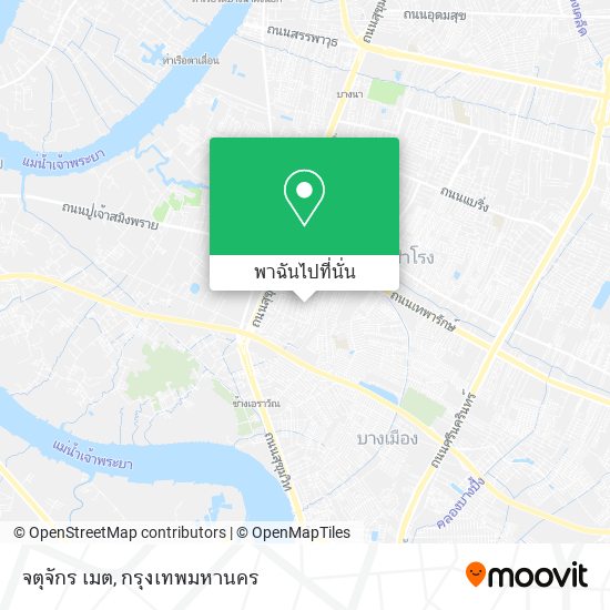 จตุจักร เมต แผนที่