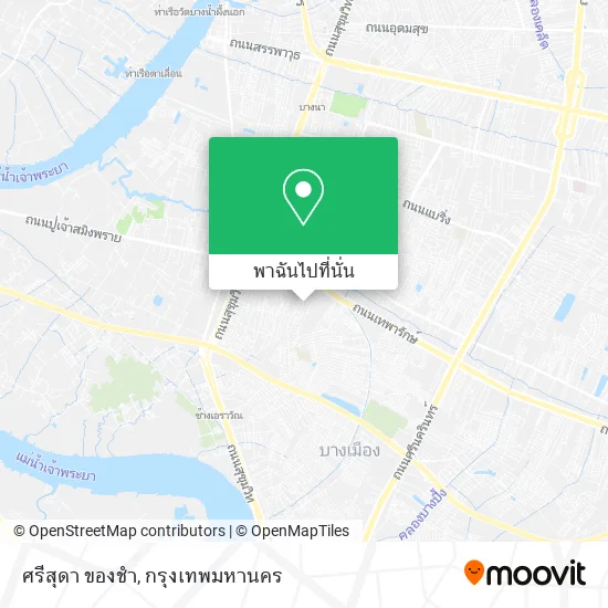 ศรีสุดา ของชำ แผนที่