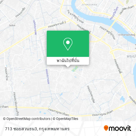 713 ซอยสวนธน3 แผนที่
