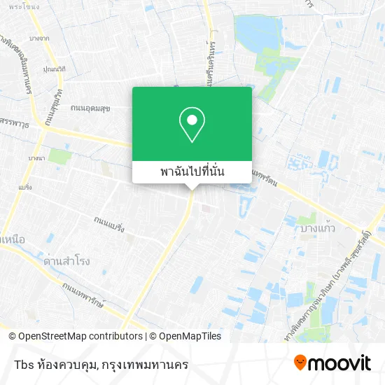 Tbs ห้องควบคุม แผนที่