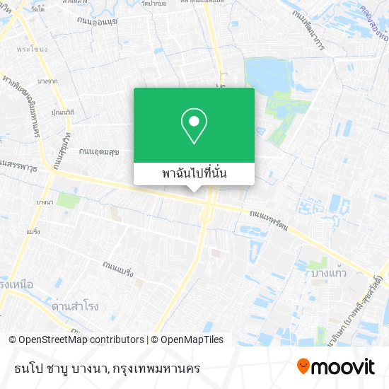 ธนโป ชาบู บางนา แผนที่