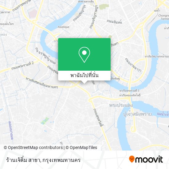 ร้านเจ้ติ๋ม สาขา แผนที่