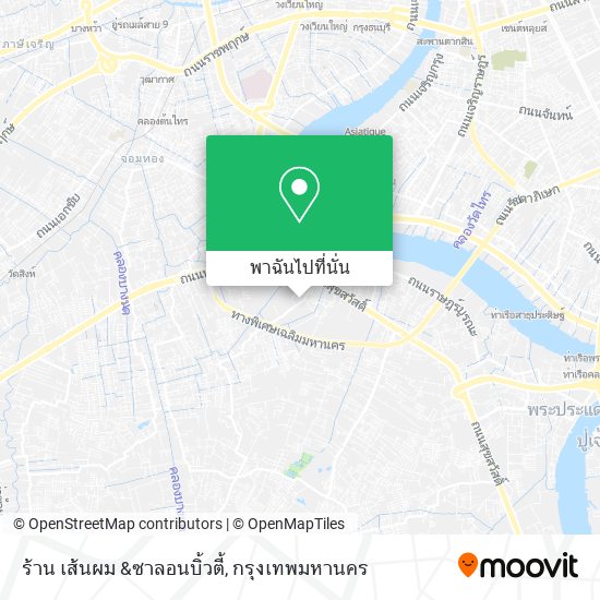 ร้าน เส้นผม &ซาลอนบิ้วตี้ แผนที่