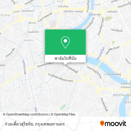 ก๋วยเตี๋ยวสุโขทัย แผนที่