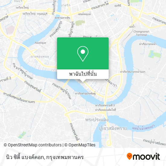 นิว ซิตี้ แบงค์คอก แผนที่