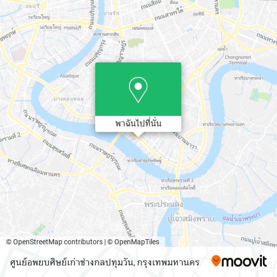 ศูนย์อพยบศิษย์เก่าช่างกลปทุมวัน แผนที่