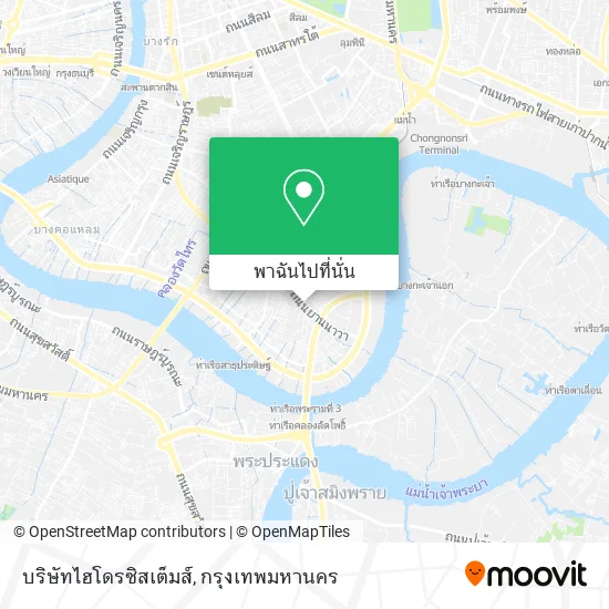 บริษัทไฮโดรซิสเต็มส์ แผนที่