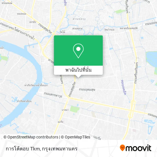การโต้ตอบ Tkm แผนที่