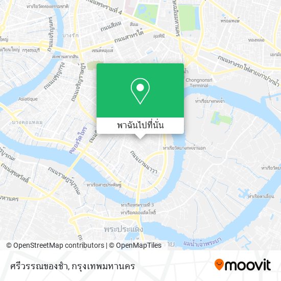 ศรีวรรณของชำ แผนที่