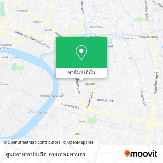 ศูนย์อาหารประกิต แผนที่