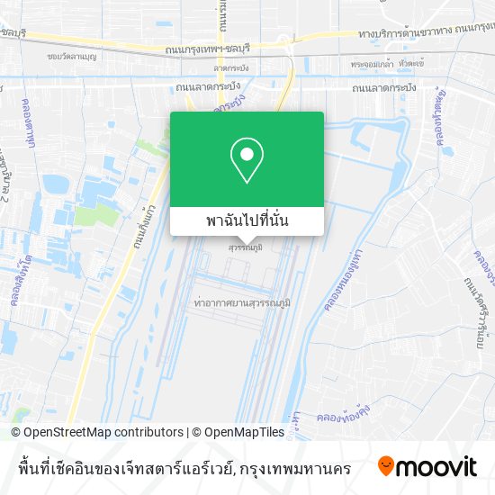 พื้นที่เช็คอินของเจ็ทสตาร์แอร์เวย์ แผนที่