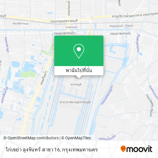 ไก่เขย่า ลุงจันทร์ สาขา 16 แผนที่