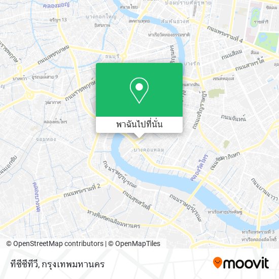 ทีซีซีทีวี แผนที่