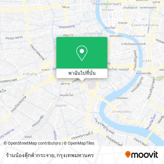 ร้านน้องตุ๊กตำกระจาย แผนที่