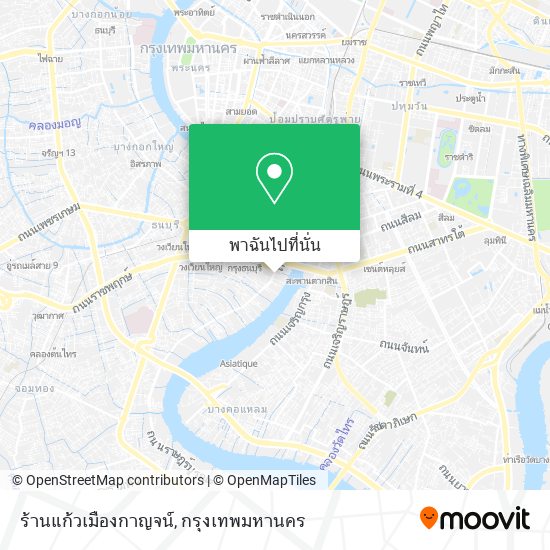 ร้านแก้วเมืองกาญจน์ แผนที่