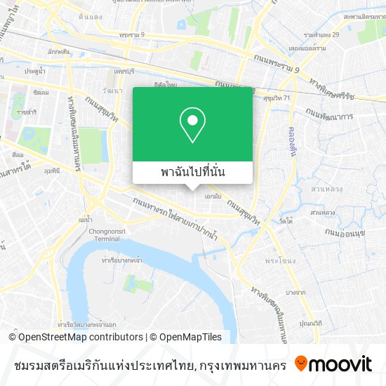 ชมรมสตรีอเมริกันแห่งประเทศไทย แผนที่