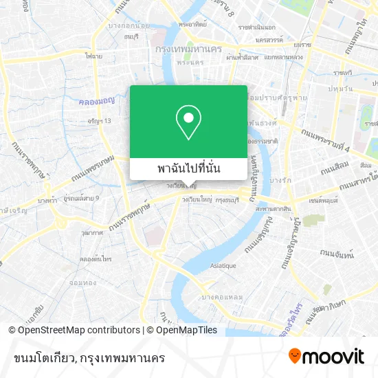 ขนมโตเกียว แผนที่