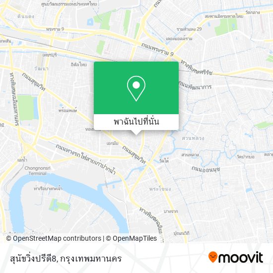 สุนัขวิ่งปรีดี8 แผนที่