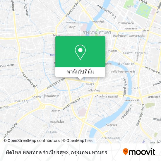 ผัดไทย หอยทอด จำเนียรสุข3 แผนที่