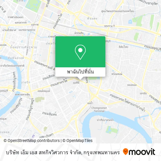 บริษัท เอ็ม เอส สหกิจวิศวการ จำกัด แผนที่