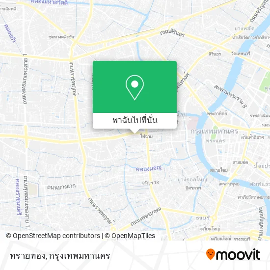 ทรายทอง แผนที่