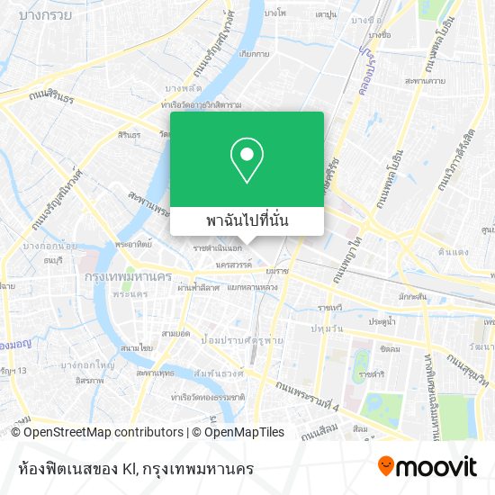 ห้องฟิตเนสของ Kl แผนที่