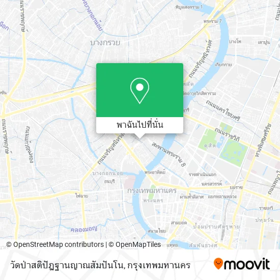 วัดป่าสติปัฏฐานญาณสัมปันโน แผนที่