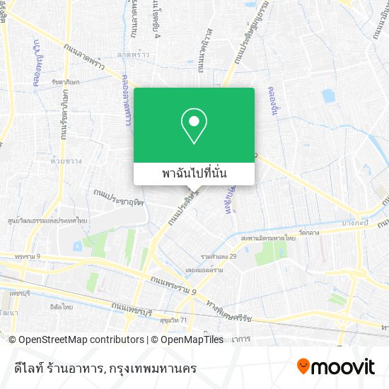 ดีไลท์ ร้านอาหาร แผนที่