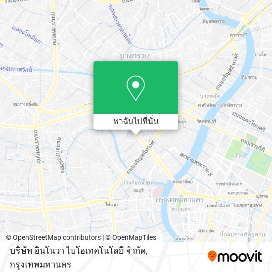 บริษัท อินโนวา ไบโอเทคโนโลยี จำกัด แผนที่